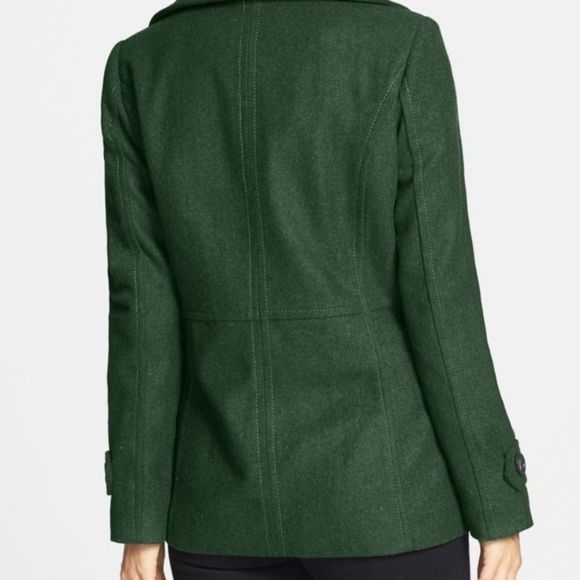 THREAD & SUPPLY Double-Breasted GREEN Peacoat NWOT - Picture 4 of 4